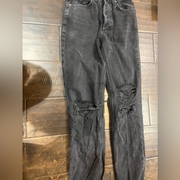 Agolde Denim - AGOLDE black jeans size 23